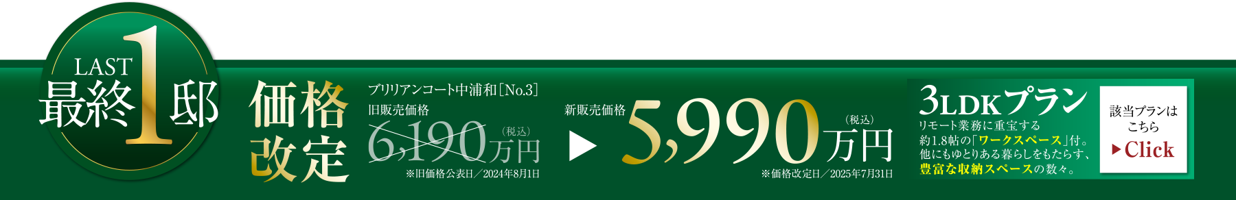 価格改定